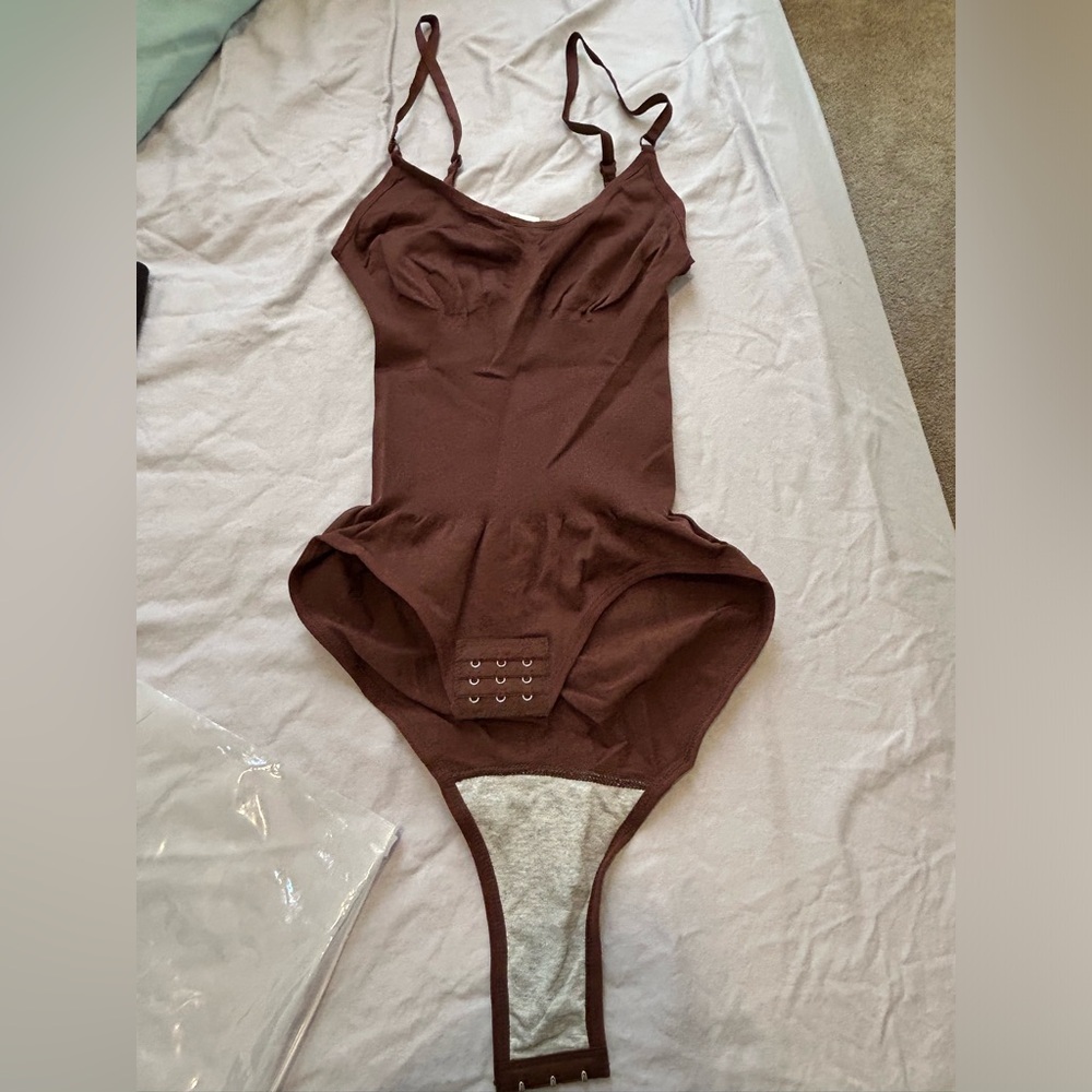 Brown Shapewear Bodysuit